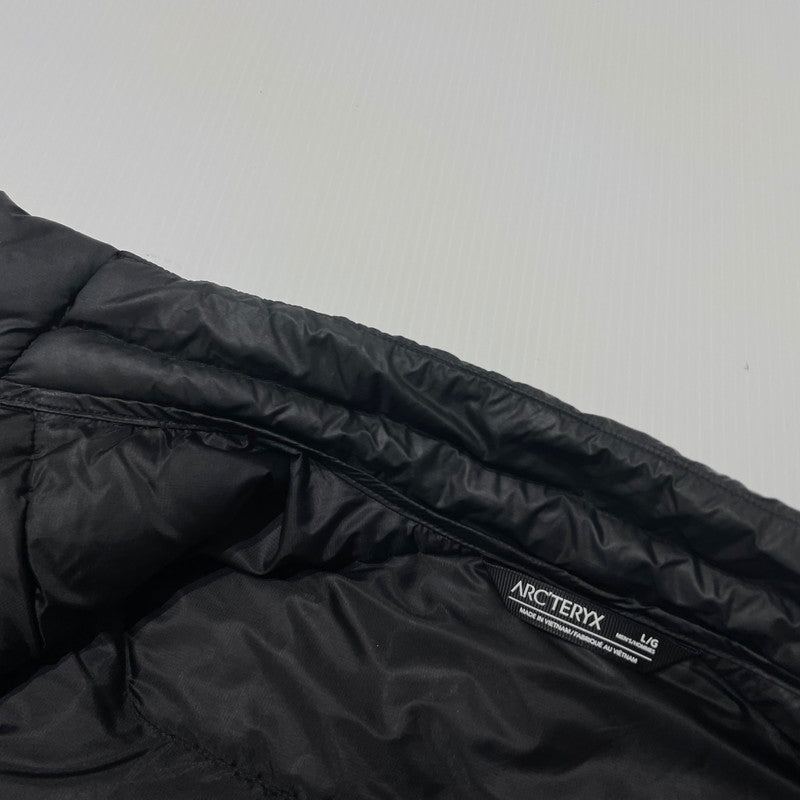 【中古品】【メンズ】 ARC'TERYX アークテリクス CERIUM JACKET X000007467 セリウム ジャケット アウター ダウンジャケット 144-260727-yo-03-tei サイズ：L カラー：ブラック 万代Net店