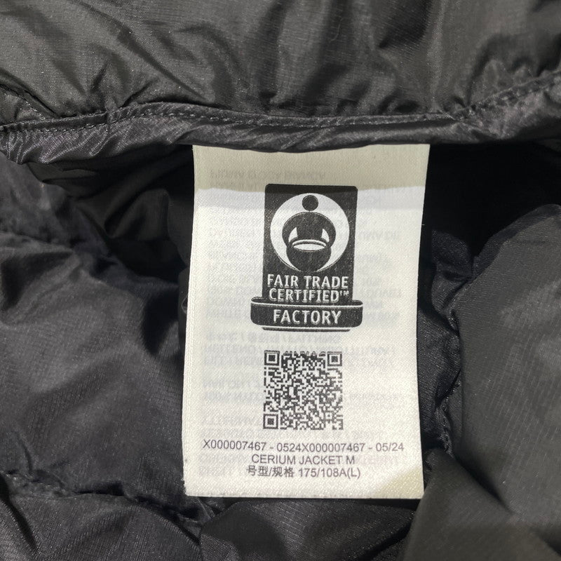 【中古品】【メンズ】 ARC'TERYX アークテリクス CERIUM JACKET X000007467 セリウム ジャケット アウター ダウンジャケット 144-260727-yo-03-tei サイズ：L カラー：ブラック 万代Net店