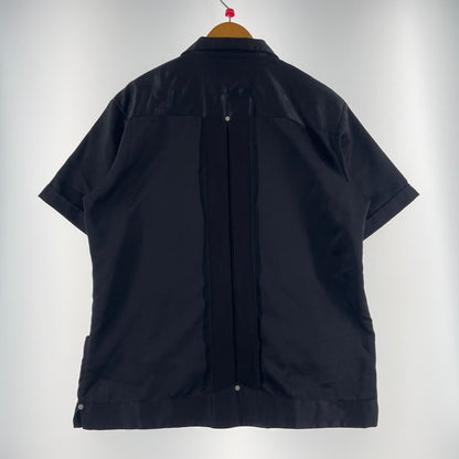 【中古品】【メンズ】 CAMPOS カンポス 80's~ EMBROIDERY DESIGN HALF SLEEVE CUBA SHIRT VINTAGE 80年代～ 刺繍デザイン ハーフスリーブ キューバシャツ 半袖 トップス ヴィンテージ 145-260727-yo-07-tei サイズ：40 カラー：ブラック 万代Net店