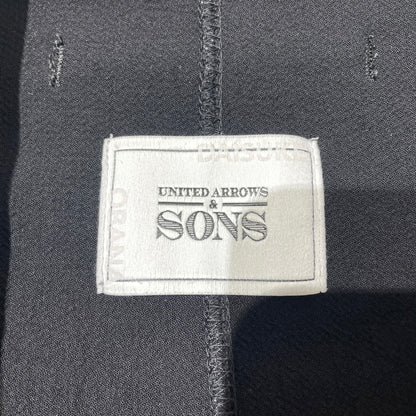 【中古品】【メンズ】 UNITED ARROWS SONS ユナイテッドアローズ アンド サンズ DAISUKE OBANA 尾花大輔 I JACKET 5522-299-0261 ジャケット アウター 147-260730-ss-09-tei サイズ：M カラー：ブラック 万代Net店