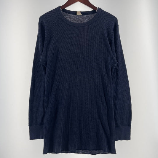 【中古品】【メンズ】 Lee リー THERMAL LONG SLEEVE MADE IN USA サーマル ロングスリーブ 長袖トップス アメリカ製 145-260730-ss-03-tei サイズ：XL カラー：ネイビー 万代Net店