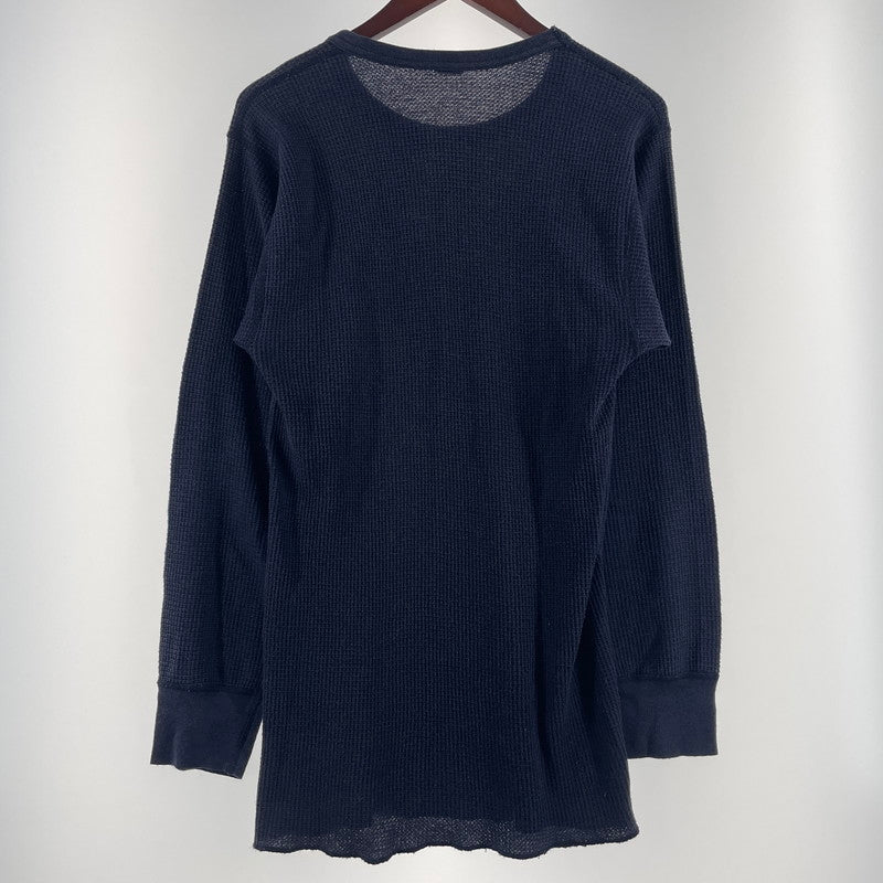 【中古品】【メンズ】 Lee リー THERMAL LONG SLEEVE MADE IN USA サーマル ロングスリーブ 長袖トップス アメリカ製 145-260730-ss-03-tei サイズ：XL カラー：ネイビー 万代Net店