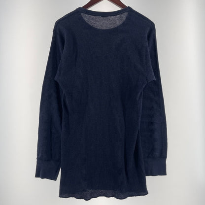 【中古品】【メンズ】 Lee リー THERMAL LONG SLEEVE MADE IN USA サーマル ロングスリーブ 長袖トップス アメリカ製 145-260730-ss-03-tei サイズ：XL カラー：ネイビー 万代Net店
