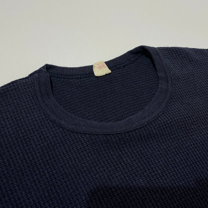 【中古品】【メンズ】 Lee リー THERMAL LONG SLEEVE MADE IN USA サーマル ロングスリーブ 長袖トップス アメリカ製 145-260730-ss-03-tei サイズ：XL カラー：ネイビー 万代Net店