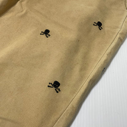 【中古品】【メンズ】 Ralph Lauren RUGBY ラルフローレン ラグビー SKULL EMBROIDERED CHINO PANT スカル チノパンツ ボトムス 刺繍 158-260727-yo-20-tei サイズ：32 カラー：ベージュ 万代Net店