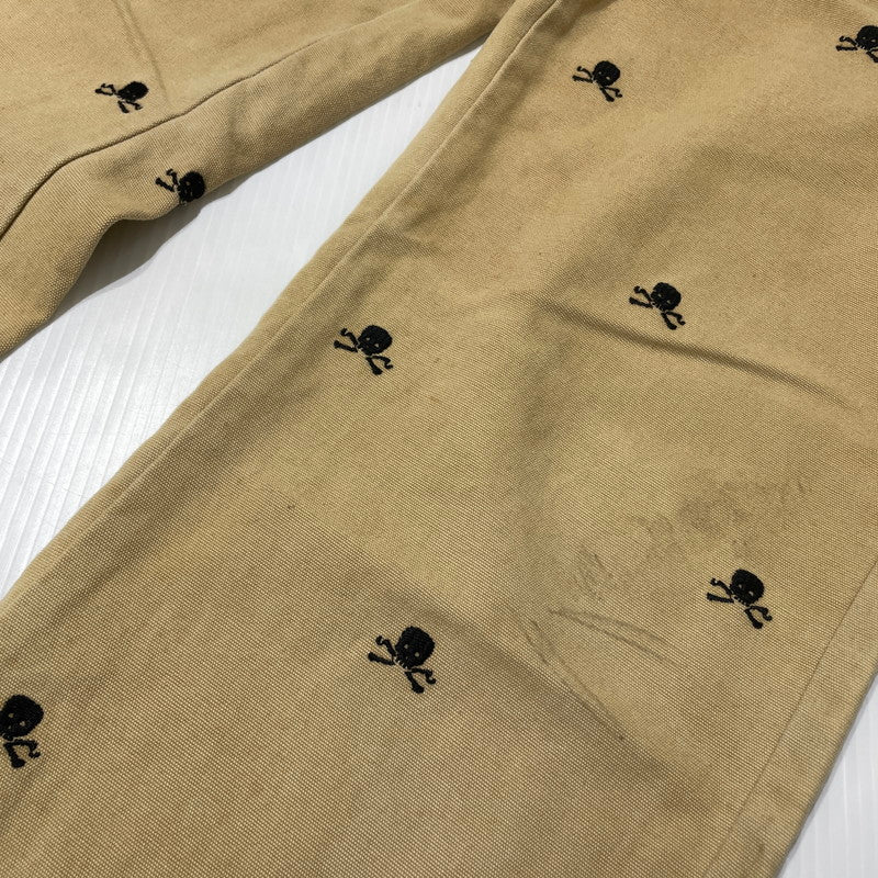 【中古品】【メンズ】 Ralph Lauren RUGBY ラルフローレン ラグビー SKULL EMBROIDERED CHINO PANT スカル チノパンツ ボトムス 刺繍 158-260727-yo-20-tei サイズ：32 カラー：ベージュ 万代Net店