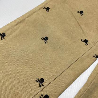 【中古品】【メンズ】 Ralph Lauren RUGBY ラルフローレン ラグビー SKULL EMBROIDERED CHINO PANT スカル チノパンツ ボトムス 刺繍 158-260727-yo-20-tei サイズ：32 カラー：ベージュ 万代Net店