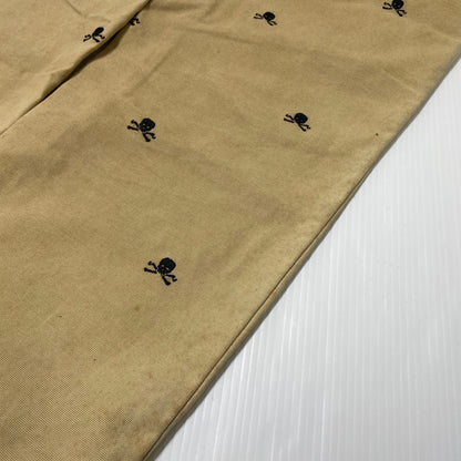 【中古品】【メンズ】 Ralph Lauren RUGBY ラルフローレン ラグビー SKULL EMBROIDERED CHINO PANT スカル チノパンツ ボトムス 刺繍 158-260727-yo-20-tei サイズ：32 カラー：ベージュ 万代Net店