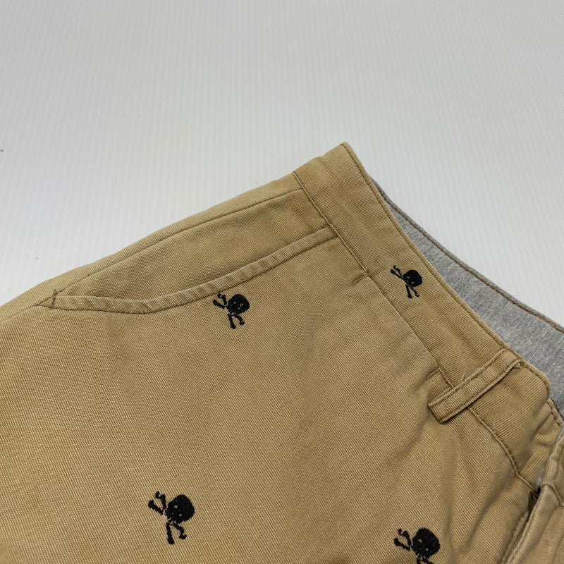 【中古品】【メンズ】 Ralph Lauren RUGBY ラルフローレン ラグビー SKULL EMBROIDERED CHINO PANT スカル チノパンツ ボトムス 刺繍 158-260727-yo-20-tei サイズ：32 カラー：ベージュ 万代Net店