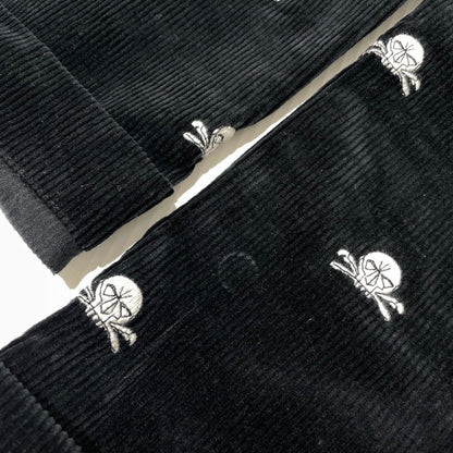 【中古品】【メンズ】 Ralph Lauren RUGBY ラルフローレン ラグビー SKULL CORDUROY PANTS スカル コーデュロイ パンツ ボトムス 158-260727-yo-17-tei サイズ：32 カラー：ブラック 万代Net店