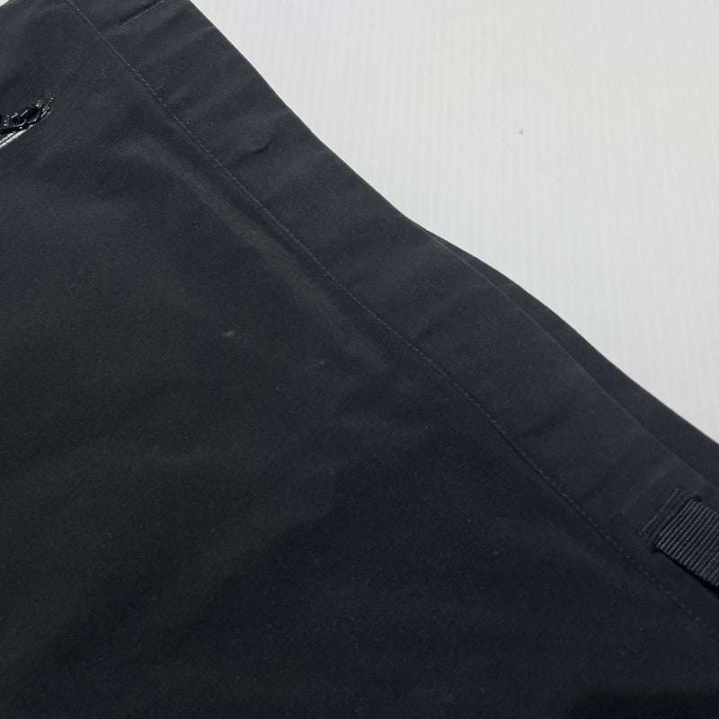 【中古品】【レディース】 THE NORTH FACE ザ・ノースフェイス × HYKE ハイク 別注コラボ TEC WRAP SHORT SKIRT "BLACK" テック ラップ ショートスカート ボトムス 151-260727-yo-18-tei サイズ：L カラー：ブラック 万代Net店