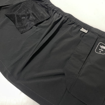 【中古品】【レディース】 THE NORTH FACE ザ・ノースフェイス × HYKE ハイク 別注コラボ TEC WRAP SHORT SKIRT "BLACK" テック ラップ ショートスカート ボトムス 151-260727-yo-18-tei サイズ：L カラー：ブラック 万代Net店