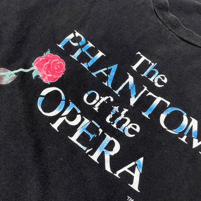 【中古品】【メンズ】 MILLENITEX ミレニテックス 80~90's PHANTOM OF THE OPERA TEE 80～90年代 ファントム オブ オペラ オペラ座の怪人 Tシャツ 半袖 トップス 145-260727-yo-13-tei サイズ：XL カラー：ブラック 万代Net店