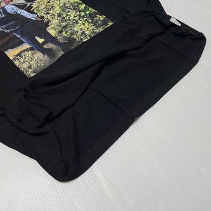 【中古品】【メンズ】 深夜未明 長尾君 HELLO POLICE BIG S/S T-SHIRT ハロー ポリス ビッグ ショートスリーブTシャツ 半袖トップス 147-260730-ss-02-tei サイズ：FREE カラー：ブラック 万代Net店