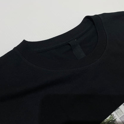 【中古品】【メンズ】 深夜未明 長尾君 HELLO POLICE BIG S/S T-SHIRT ハロー ポリス ビッグ ショートスリーブTシャツ 半袖トップス 147-260730-ss-02-tei サイズ：FREE カラー：ブラック 万代Net店