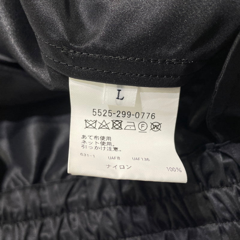 【中古品】【メンズ】 UNITED ARROWS & SONS ユナイテッドアローズ アンド サンズ 22SS NYLON TRACK JACKET 5525-299-0776 ナイロン トラックジャケット ライトアウター 147-260727-yo-15-tei サイズ：L カラー：ブラック 万代Net店