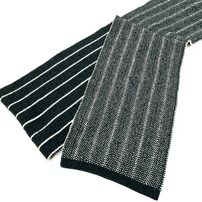 【中古品】【メンズ】 KITH ＆ KIN キス アンド キン PINSTRIPE CHENILLE SCARF KHM050070 ピンストライプ シェニール スカーフ アクセサリー マフラー 187-260727-ko-14-tei カラー：グリーン系 万代Net店