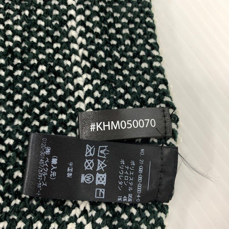 【中古品】【メンズ】 KITH ＆ KIN キス アンド キン PINSTRIPE CHENILLE SCARF KHM050070 ピンストライプ シェニール スカーフ アクセサリー マフラー 187-260727-ko-14-tei カラー：グリーン系 万代Net店