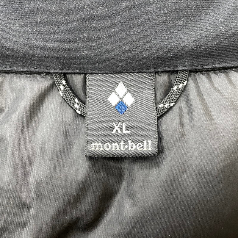 【中古品】【メンズ】 MONT-BELL モンベル LIGHt ALPINE DOWN PARKA 1101606 ライトアルパインダウンパーカー アウター ジップアップフーディー 144-260730-ss-12-tei サイズ：XL カラー：ブラック 万代Net店