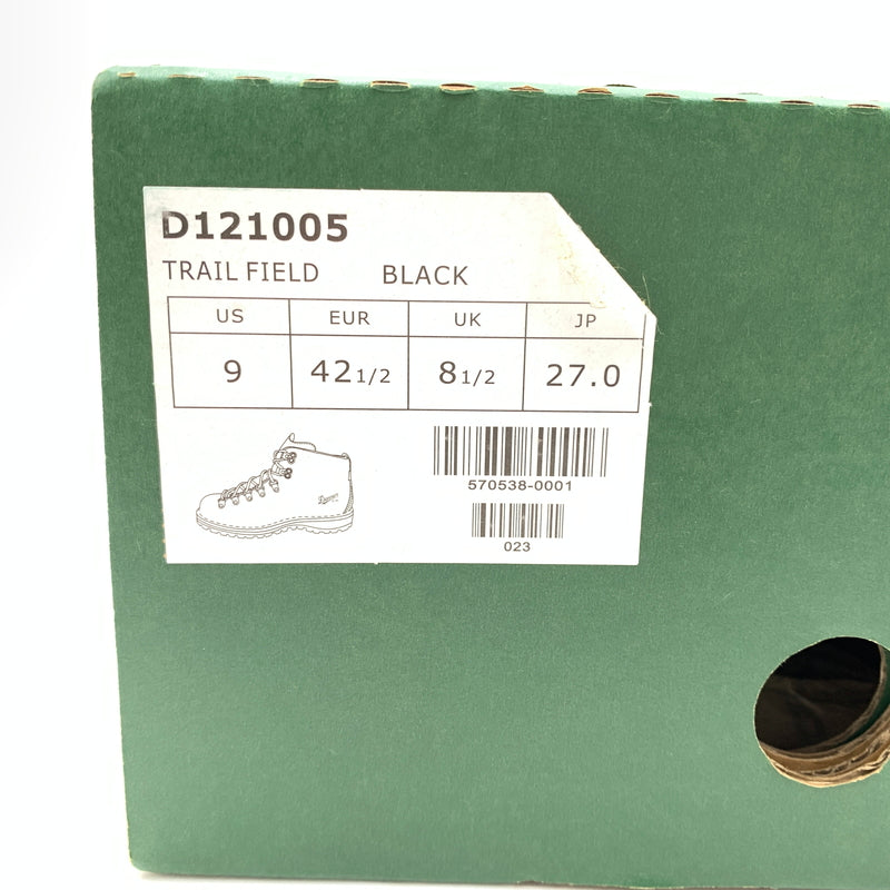 【中古品】【メンズ】 Danner ダナー TRAIL FIELD D121005 トレイル フィールド ブーツ 靴 ゴアテックス アウトドア 164-260727-ko-01-tei サイズ：27cm カラー：ブラック 万代Net店