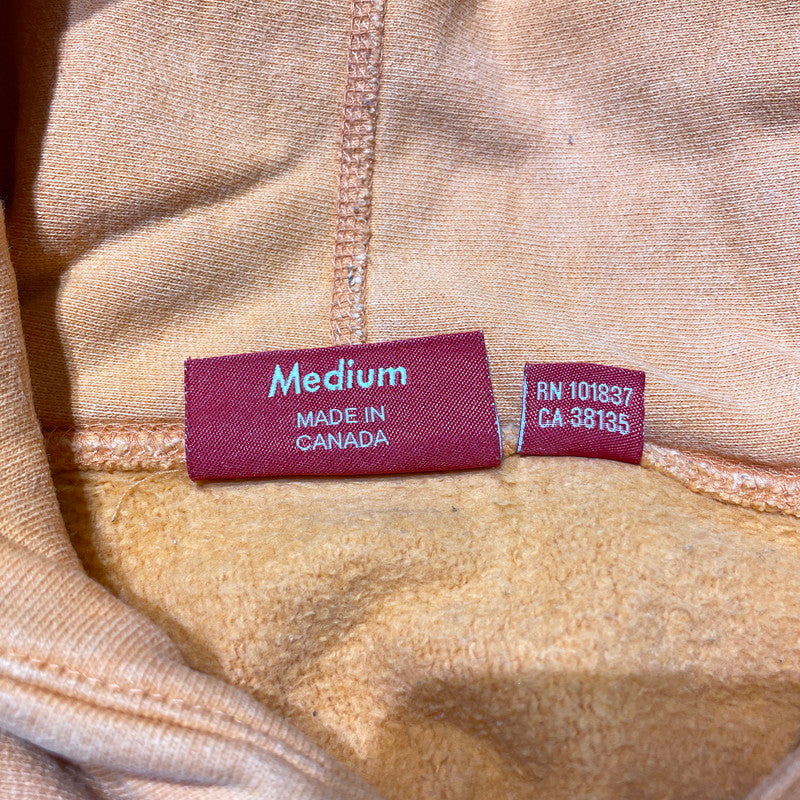 【現状渡し品】【メンズ】 Supreme シュプリーム S LOGO HOODED SWEATSHIRT Sロゴフーディー スウェットシャツ トップス プルオーバーパーカー 149-260730-ss-04-tei サイズ：M ※色褪せあり カラー：オレンジ 万代Net店