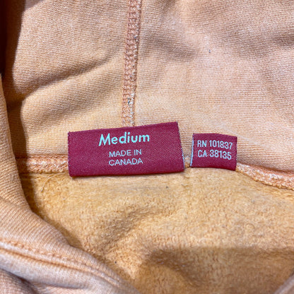 【現状渡し品】【メンズ】 Supreme シュプリーム S LOGO HOODED SWEATSHIRT Sロゴフーディー スウェットシャツ トップス プルオーバーパーカー 149-260730-ss-04-tei サイズ：M ※色褪せあり カラー：オレンジ 万代Net店