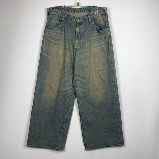 【中古品】【メンズ】 Lee リー × BEAMS ビームス 別注コラボ WIDE FADE BAGGY JEANS LB0545 ワイドフェード バギージーンズ ボトムス デニムパンツ 156-260730-ss-15-tei サイズ：34 カラー：インディゴ 万代Net店