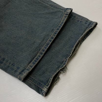 【中古品】【メンズ】 Lee リー × BEAMS ビームス 別注コラボ WIDE FADE BAGGY JEANS LB0545 ワイドフェード バギージーンズ ボトムス デニムパンツ 156-260730-ss-15-tei サイズ：34 カラー：インディゴ 万代Net店