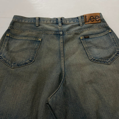 【中古品】【メンズ】 Lee リー × BEAMS ビームス 別注コラボ WIDE FADE BAGGY JEANS LB0545 ワイドフェード バギージーンズ ボトムス デニムパンツ 156-260730-ss-15-tei サイズ：34 カラー：インディゴ 万代Net店