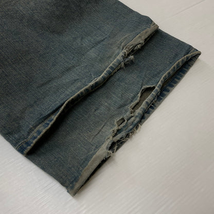 【中古品】【メンズ】 Lee リー × BEAMS ビームス 別注コラボ WIDE FADE BAGGY JEANS LB0545 ワイドフェード バギージーンズ ボトムス デニムパンツ 156-260730-ss-15-tei サイズ：34 カラー：インディゴ 万代Net店