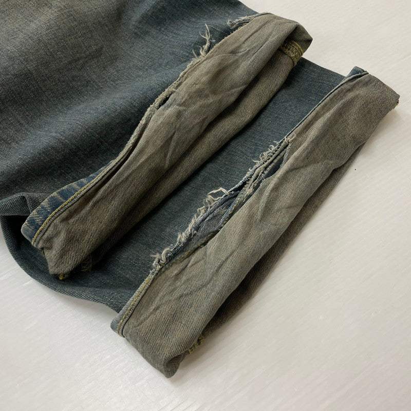 【中古品】【メンズ】 Lee リー × BEAMS ビームス 別注コラボ WIDE FADE BAGGY JEANS LB0545 ワイドフェード バギージーンズ ボトムス デニムパンツ 156-260730-ss-15-tei サイズ：34 カラー：インディゴ 万代Net店