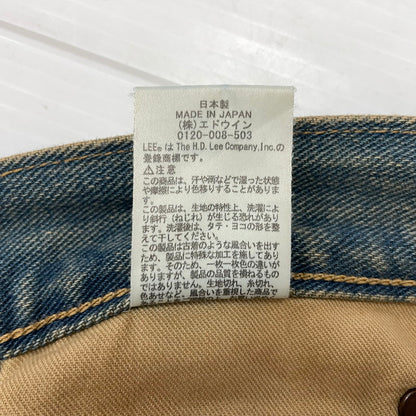 【中古品】【メンズ】 Lee リー × BEAMS ビームス 別注コラボ WIDE FADE BAGGY JEANS LB0545 ワイドフェード バギージーンズ ボトムス デニムパンツ 156-260730-ss-15-tei サイズ：34 カラー：インディゴ 万代Net店