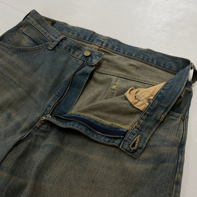 【中古品】【メンズ】 Lee リー × BEAMS ビームス 別注コラボ WIDE FADE BAGGY JEANS LB0545 ワイドフェード バギージーンズ ボトムス デニムパンツ 156-260730-ss-15-tei サイズ：34 カラー：インディゴ 万代Net店