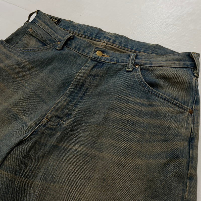 【中古品】【メンズ】 Lee リー × BEAMS ビームス 別注コラボ WIDE FADE BAGGY JEANS LB0545 ワイドフェード バギージーンズ ボトムス デニムパンツ 156-260730-ss-15-tei サイズ：34 カラー：インディゴ 万代Net店