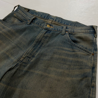 【中古品】【メンズ】 Lee リー × BEAMS ビームス 別注コラボ WIDE FADE BAGGY JEANS LB0545 ワイドフェード バギージーンズ ボトムス デニムパンツ 156-260730-ss-15-tei サイズ：34 カラー：インディゴ 万代Net店