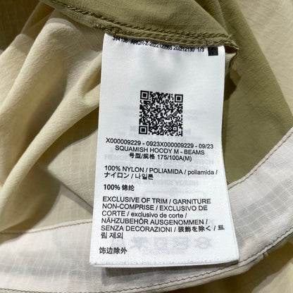 【中古品】【メンズ】 ARC'TERYX アークテリクス × BEAMS ビームス 別注コラボ SQUAMISH HOODY X00000922901 スコーミッシュ フーディ ライトアウター ジャケット 144-260727-yo-12-tei サイズ：M カラー：ベージュ 万代Net店