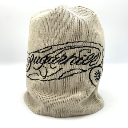 【中古品】【メンズ】 SUGARHILL シュガーヒル × CarService カーサービス 別注 コラボ CS JOE KNIT BEANIE 26881001 ジョー ニット ビーニー 帽子 ニットキャップ 185-260727-ko-15-tei カラー：ECRU & BLACK 万代Net店