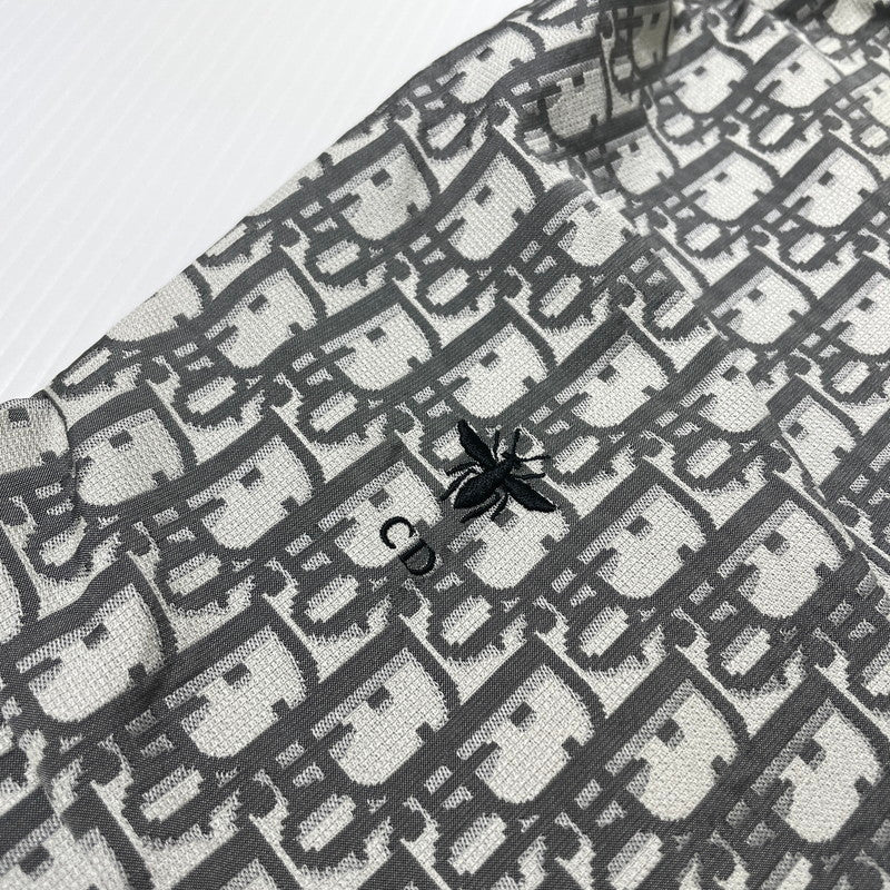 【中古品】【レディース】 Christian Dior クリスチャンディオール 24SS OBLIQUE DRESS 417R92A2970 オブリーク柄 ノースリーブ ワンピース トップス 168-260727-yo-01-tei サイズ：34(XS) カラー：グレー 万代Net店