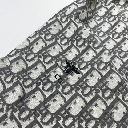 【中古品】【レディース】 Christian Dior クリスチャンディオール 24SS OBLIQUE DRESS 417R92A2970 オブリーク柄 ノースリーブ ワンピース トップス 168-260727-yo-01-tei サイズ：34(XS) カラー：グレー 万代Net店