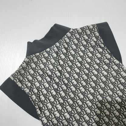 【中古品】【レディース】 Christian Dior クリスチャンディオール 24SS OBLIQUE DRESS 417R92A2970 オブリーク柄 ノースリーブ ワンピース トップス 168-260727-yo-01-tei サイズ：34(XS) カラー：グレー 万代Net店