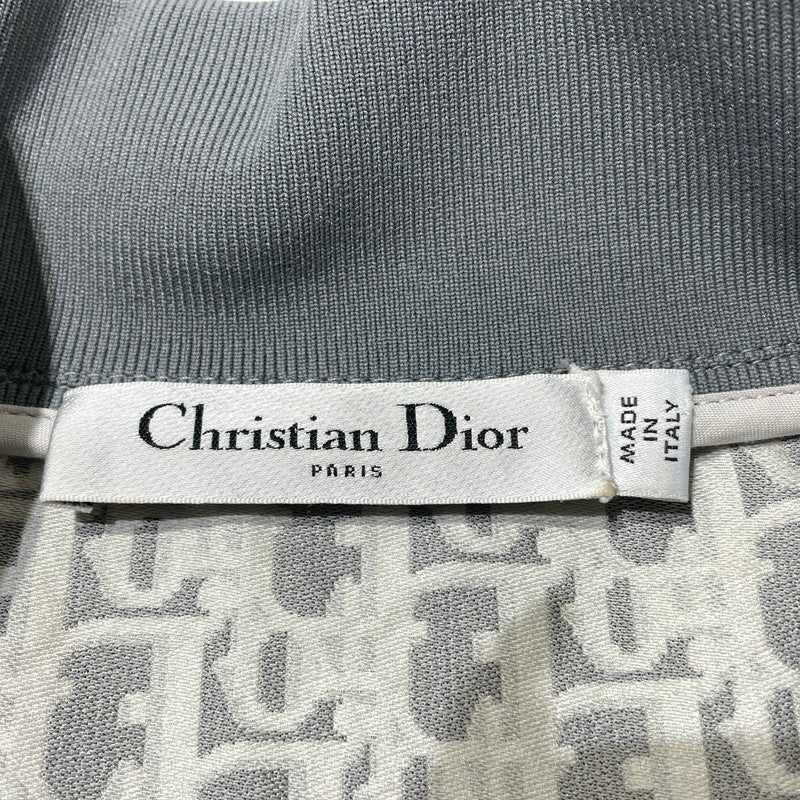 【中古品】【レディース】 Christian Dior クリスチャンディオール 24SS OBLIQUE DRESS 417R92A2970 オブリーク柄 ノースリーブ ワンピース トップス 168-260727-yo-01-tei サイズ：34(XS) カラー：グレー 万代Net店