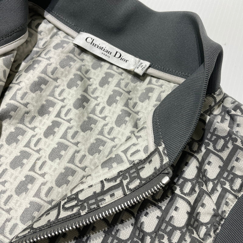 【中古品】【レディース】 Christian Dior クリスチャンディオール 24SS OBLIQUE DRESS 417R92A2970 オブリーク柄 ノースリーブ ワンピース トップス 168-260727-yo-01-tei サイズ：34(XS) カラー：グレー 万代Net店