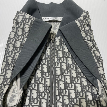 【中古品】【レディース】 Christian Dior クリスチャンディオール 24SS OBLIQUE DRESS 417R92A2970 オブリーク柄 ノースリーブ ワンピース トップス 168-260727-yo-01-tei サイズ：34(XS) カラー：グレー 万代Net店