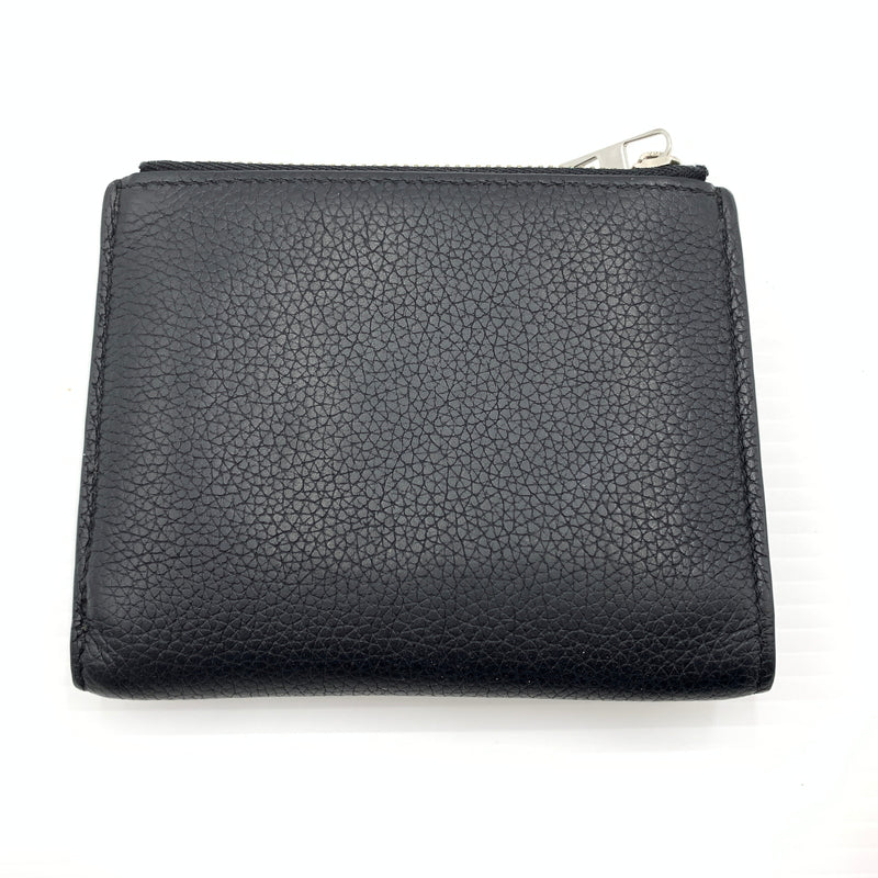 【中古品】【メンズ】 LOEWE ロエベ SLIM COMPACT WALLET C660W73X02 スリム コンパクト ウォレット 二つ折り財布 レザーウォレット 181-260727-ko-10-tei カラー：ブラック 万代Net店