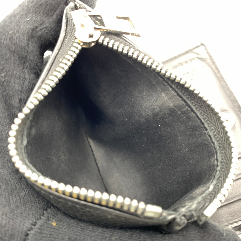 【中古品】【メンズ】 LOEWE ロエベ SLIM COMPACT WALLET C660W73X02 スリム コンパクト ウォレット 二つ折り財布 レザーウォレット 181-260727-ko-10-tei カラー：ブラック 万代Net店