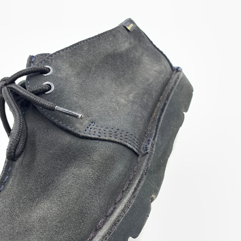 【中古品】【メンズ】 Clarks クラークス × BEAMS ビームス 別注 コラボ GTX DESERT BOOT 61470680 デザート ブーツ 靴 ゴアテックス スウェード 164--ko-05-tei サイズ：27cm カラー：ブラック 万代Net店