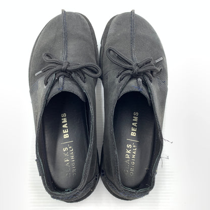 【中古品】【メンズ】 Clarks クラークス × BEAMS ビームス 別注 コラボ GTX DESERT BOOT 61470680 デザート ブーツ 靴 ゴアテックス スウェード 164--ko-05-tei サイズ：27cm カラー：ブラック 万代Net店