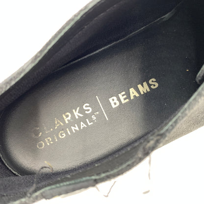 【中古品】【メンズ】 Clarks クラークス × BEAMS ビームス 別注 コラボ GTX DESERT BOOT 61470680 デザート ブーツ 靴 ゴアテックス スウェード 164--ko-05-tei サイズ：27cm カラー：ブラック 万代Net店