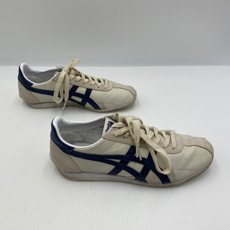 【中古品】【レディース】 ONITSUKA TIGER オニツカ タイガー RUNSPARK SNEAKERS 1183B480-203 ランスパーク スニーカー 靴 166-260819-sa-20-teih サイズ：24.5 カラー：ホワイト 万代Net店