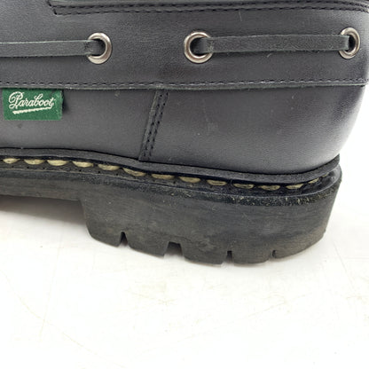 【中古品】【メンズ】 Paraboot パラブーツ CHIMEY JANNU 200817 シメイ ジャンヌ モカシンシューズ 靴 スムースレザー 164-260727-ko-02-tei サイズ：6.5 カラー：ブラック 万代Net店